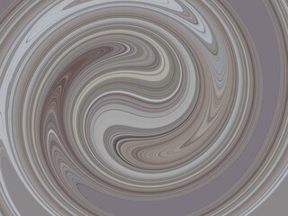 Rotating liquid coffee and chocolate cream background texture, abstract swirl