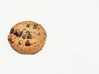 Cookies isolated on white background.
