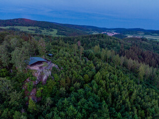 Abendstimmung im Thüringer Wald genießen - Thüringer Wald / Thüringen / Deutschland