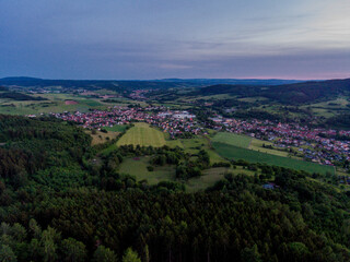 Abendstimmung im Thüringer Wald genießen - Thüringer Wald / Thüringen / Deutschland