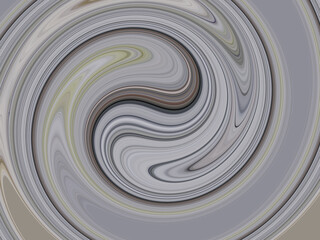 Rotating liquid coffee and chocolate cream background texture, abstract swirl