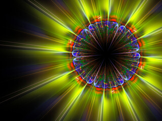 ABSTRACT FRACTAL BACKGROUND OR TEXTURE