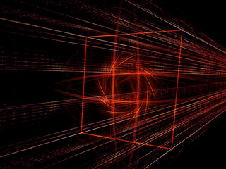 ABSTRACT FRACTAL BACKGROUND OR TEXTURE