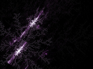 abstract fractal background with light effect