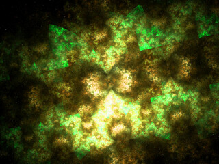 Beautiful abstract background with fractal elements