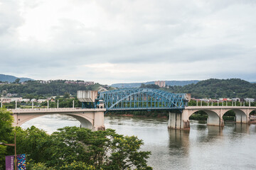 Naklejka premium Walking Bridge