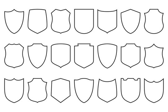 Shield Outline Images – Browse 519,565 Stock Photos, Vectors, and Video |  Adobe Stock