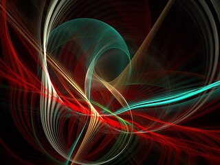 modern abstract background with light effects