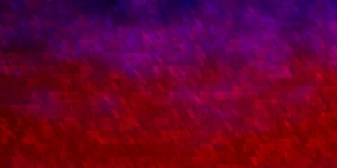 Light Purple, Pink vector pattern with lines, triangles.