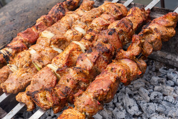 
Georgian kebab 