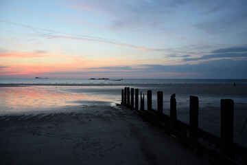 Fototapeta premium Abend bei Saint-Malo, Bretagne