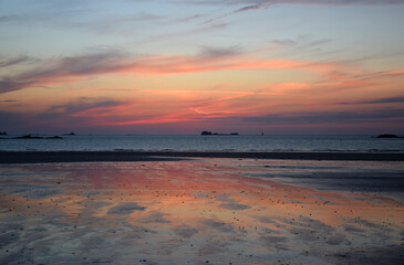 Abend bei Saint-Malo, Bretagne