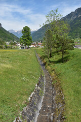 Naklejka na ściany i meble Kanton Glarus in der Schweiz im Mai 2020