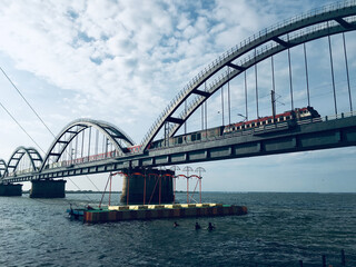 Photo Of Bridge Over A River In India