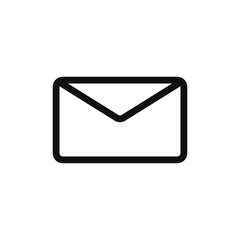 Envelope icon vector. Mail sign