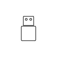 usb icon vector