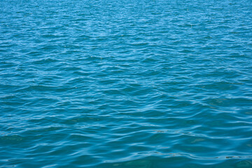 Blue sea waves background. Ocean water texture.