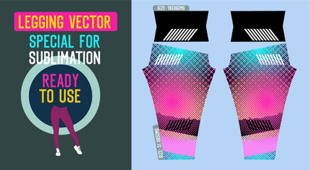leggings pants fashion vector ready to use,sport fitness pants for woman12
