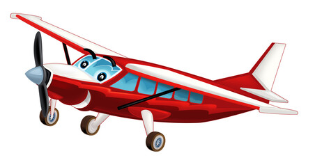 toy airplane isolated on white