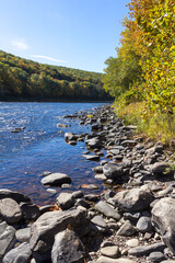 Delaware River in Sullivan County NY