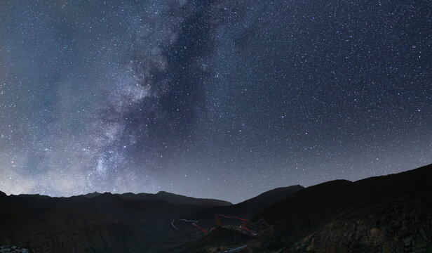 starry night sky