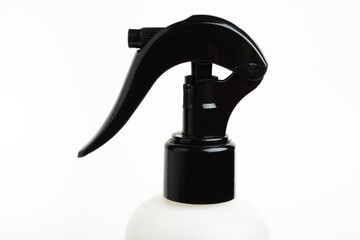 Black & White Liquid Spray Plastic Dispenser Bottle