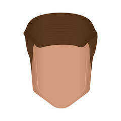 Isolated man avatar
