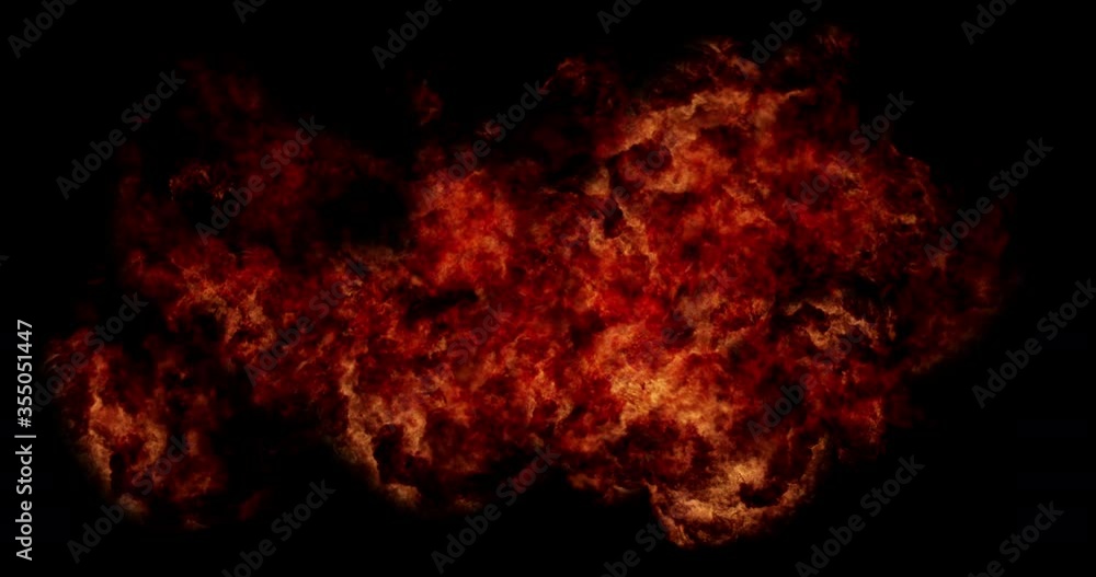 Wall mural realistic cg explosions and blasts. visual fx element. easy to use with available luma channel. effe