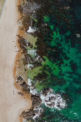 beach from above