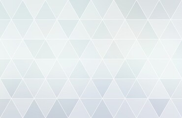 Fototapeta premium Grey blue halftone triangular pattern. Modern geometric background.