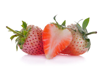 Strawberry isolated on white background