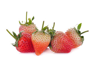 Strawberry isolated on white background