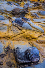 Rocky Formations at Bean Hollow Beach, California, USA