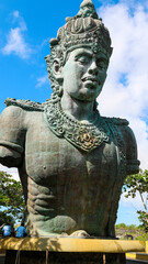 Wisnu statue in GWK park in Bali, Indonesia