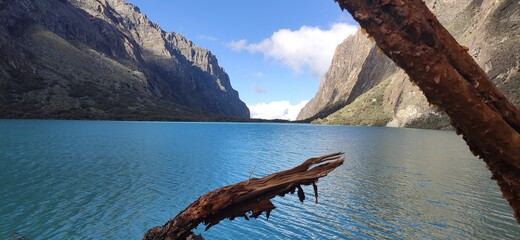 Fototapeta na wymiar Chinancocha Lake (Peru, Ancash), 3 843 m.a.m.s.l.