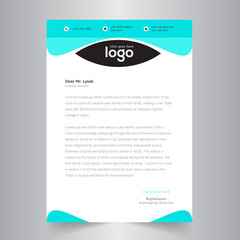 Business style letter head templates for your project design.