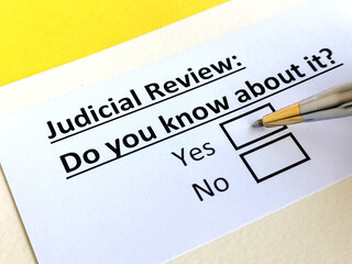 Questionnaire about civil litigation
