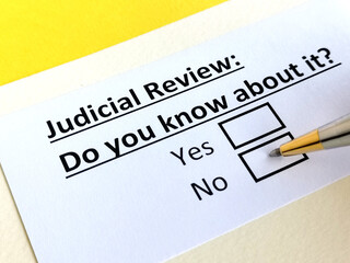 Questionnaire about civil litigation