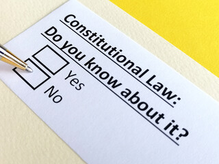 Questionnaire about civil litigation