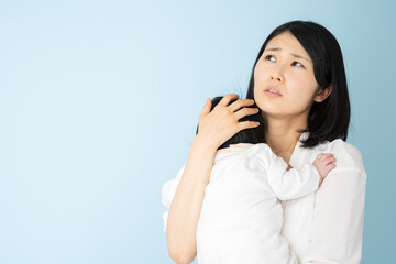 Fototapeta premium 育児 子育て 赤ちゃん