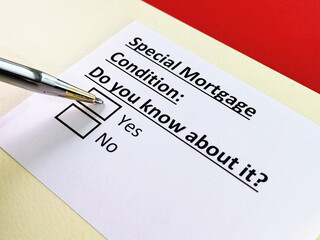 Questionnaire about conveyancing