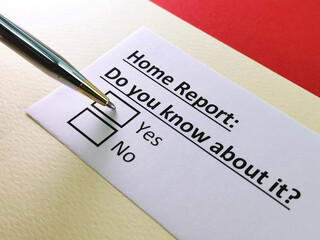 Questionnaire about conveyancing