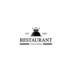 Fototapeta premium Restaurant logo template vector icon design