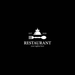 Fototapeta na wymiar Restaurant logo template vector icon design