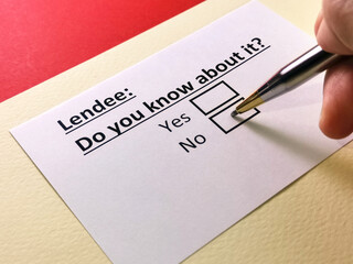 Questionnaire about conveyancing