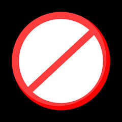 no sign stop icon blank ban images