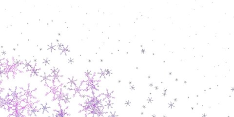 Light Purple vector pattern with wry lines.