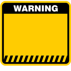 warning, sign and label vector