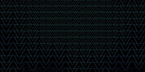 Dark BLUE vector texture with triangular style. Glitter abstract illustration with triangular shapes. Template for landing pages.