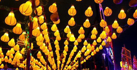 대만의 연등축제, 등화, 새해